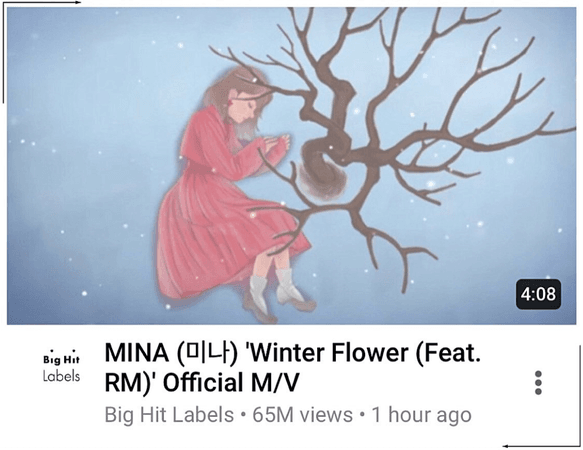 MARIONETTE (마리오네트) [MINA] ‘Winter Flower (Feat. RM)’ Music Video