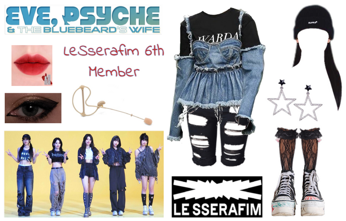 LeSserafim 6th Member - Eve, Psyche & BW Outfit #2