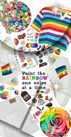 Paint the Rainbow (for the Rainbow Challenge)