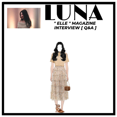 LUNA INTERVIEW WITH ELLE MAGAZINE