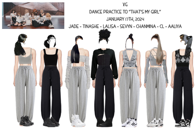 XG "That's My Girl" Dance Practice