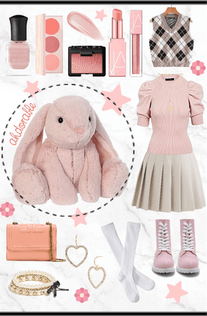 Pretty Pink Bunny Outfit