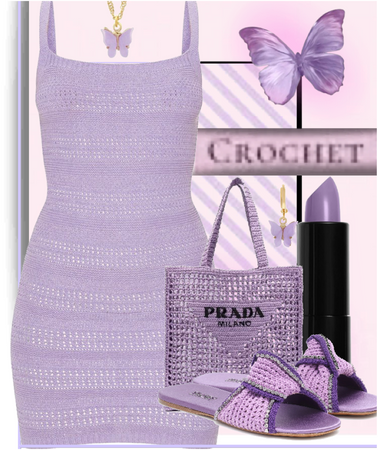 lilac crochet