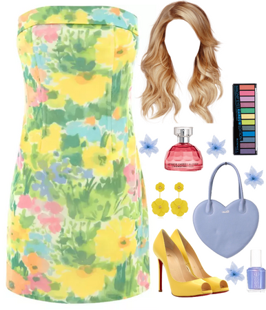Colorful Watercolor Dress