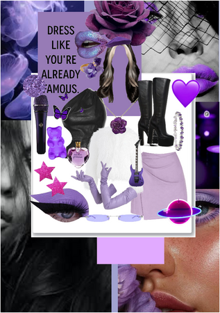 Purple Popstar Princess