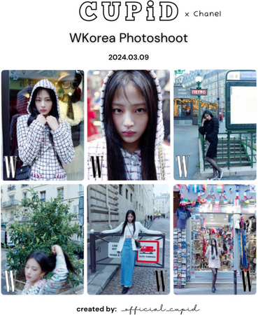 𝗖𝗨𝗣𝗶𝗗 (큐핏) - Eunji WKorea Photoshoot