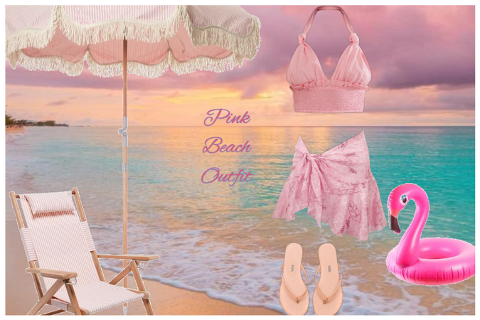 Pink Beach Outfit