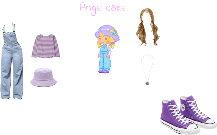 outfit inspired by angel cake