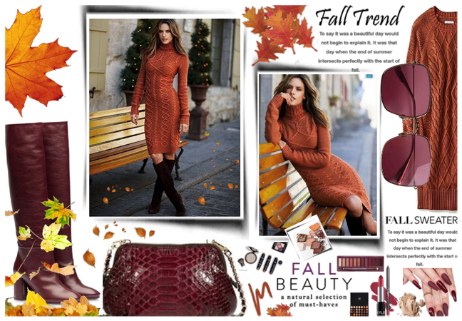 Fall trend Sweater dress