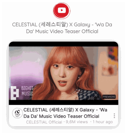 CELESTIAL (세레스티알) X Galaxy 'Wadada' MV Teaser Off.