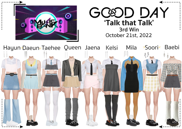 GOOD DAY (굿데이) [MUSIC BANK] 'Talk that Talk'