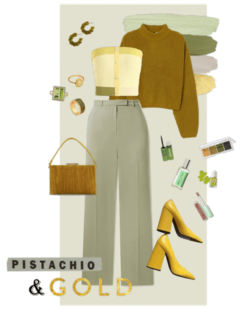 Pistachio & Gold