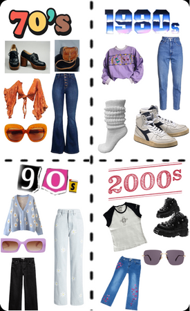 70s, 80s, 90s or 2000s