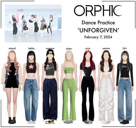 ORPHIC (오르픽) ‘UNFORGIVEN’ Dance Practice