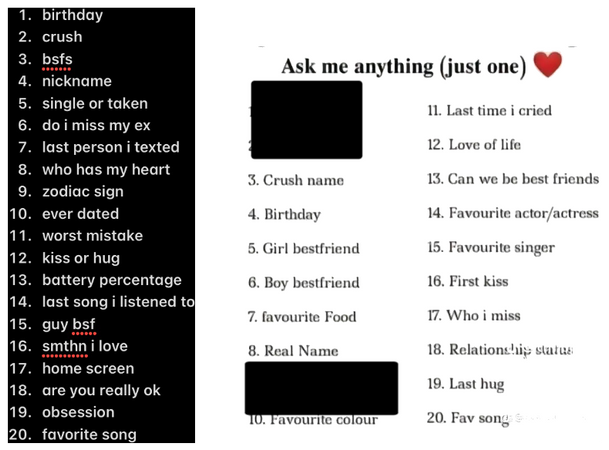 ask me any thing