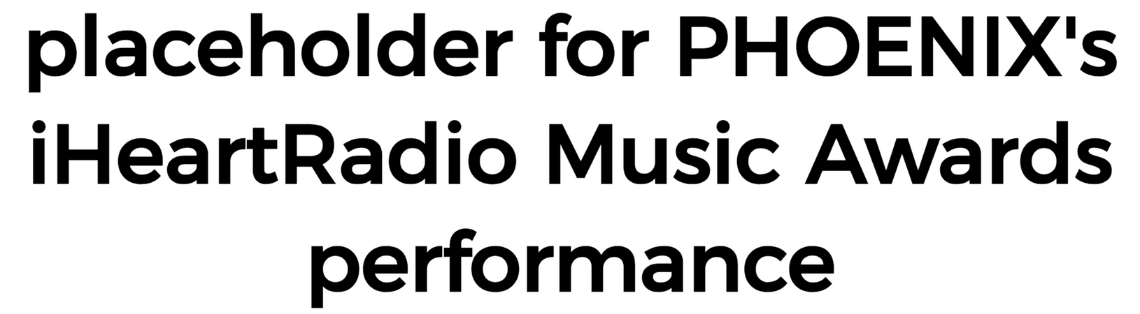 PHOENIX (피닉스) iHR Music Awards 2024 Performances