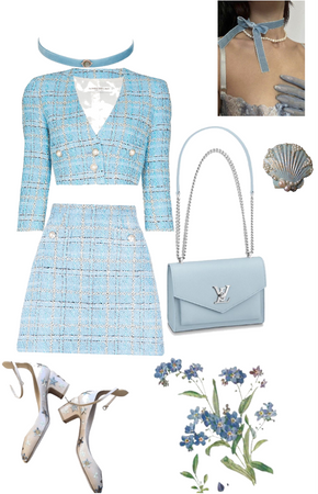 Blue and chic
