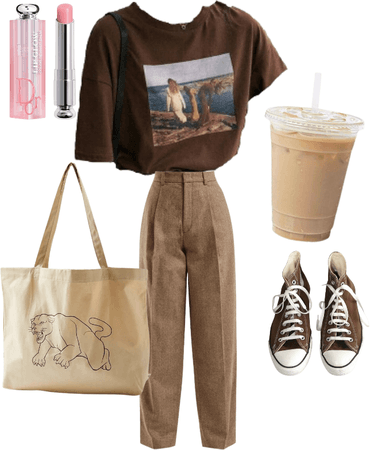 outfit for walking with circle