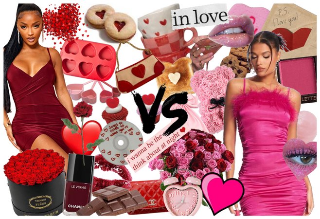 Red valentines VS Pink valentines!!!