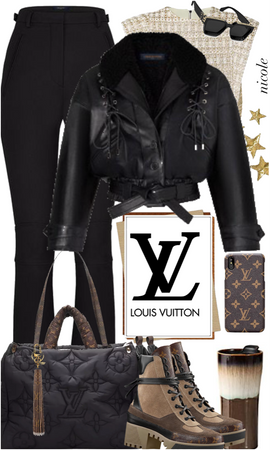 Vuitton from head to toe