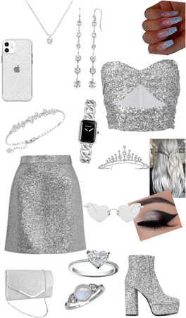 silver aesthetic