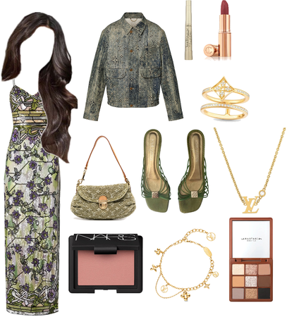 Louis Vuitton Green Outfit