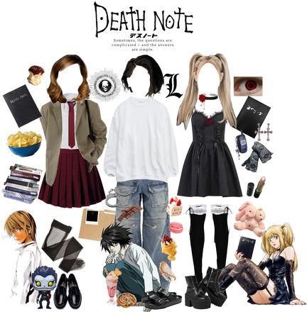 Death Note inspired outfits