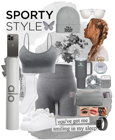 Sporty Girl 🩶