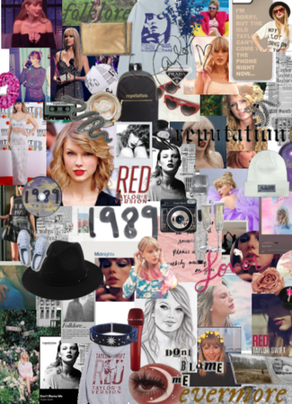 Taylor swift collage with @msilk28