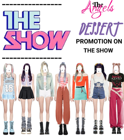 The Angles DESSERT promotion on the show
