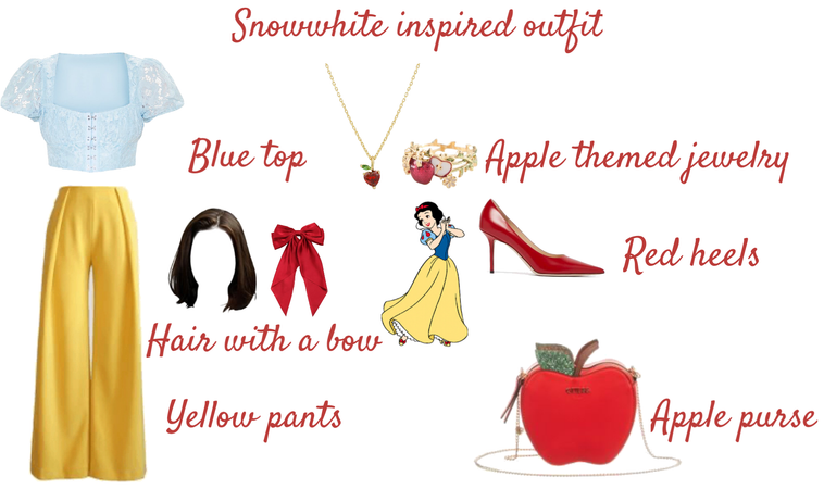 outfits inspired by 🍎snowwhite🍎