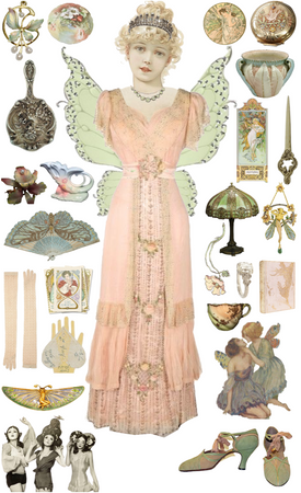 Art Nouveau Fairy Princess