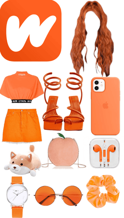 Outfit orange