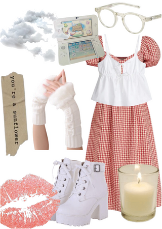 Picnic|Hot Girly Girls| Red and White| Gingham
