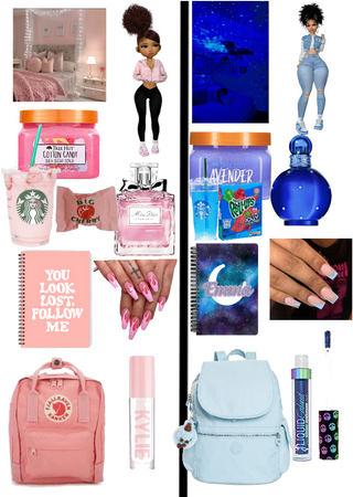 Pink blue theme 💗💙
