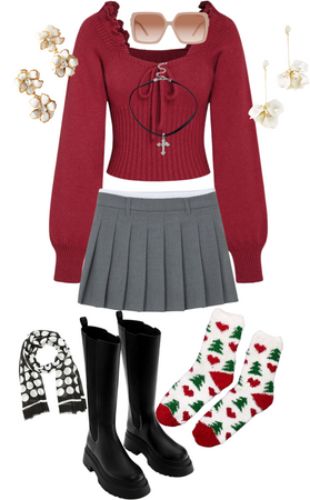 Christmas *̣̥☆·͙̥❄‧̩̥࿌ིྀ྇˟͙☃️˟͙࿌ིྀ྇‧̩̥❄·͙̥̣☆*̣̥ outfit