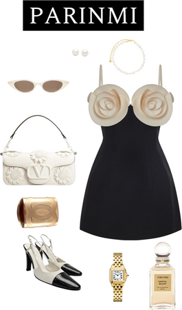 Valentino and Chanel outfit