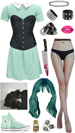 mint outfit!!