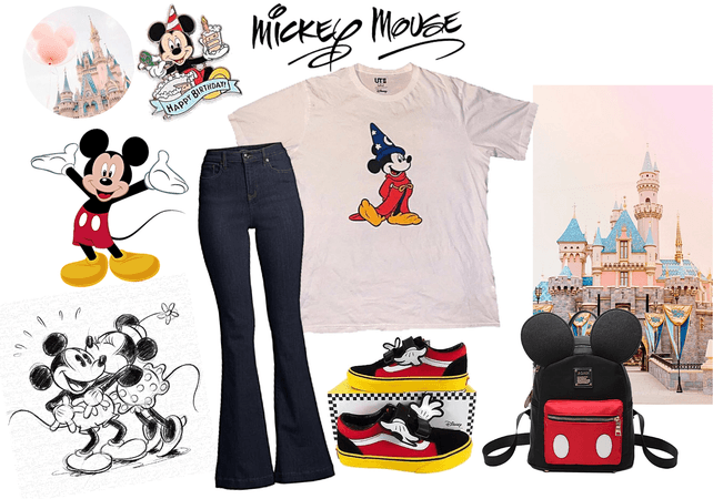Mickey Mouse inspired outfit
