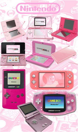 pink Nintendo