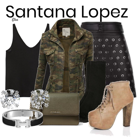 Santana Lopez glee