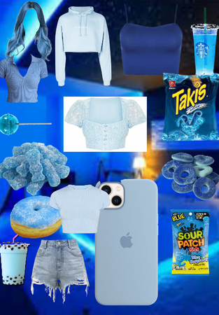 roupa azul
