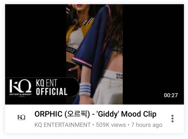 ORPHIC (오르픽) ‘Giddy’ Mood Clip