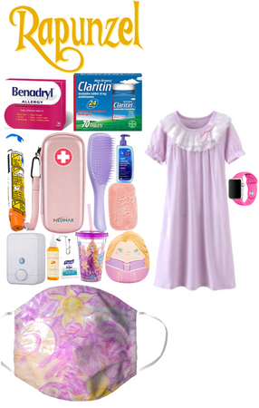 Sick day- Rapunzel- Allergy flare up
