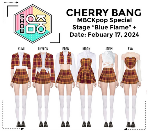CHERRY BANG MbcKpop Blue Flame Special Stage
