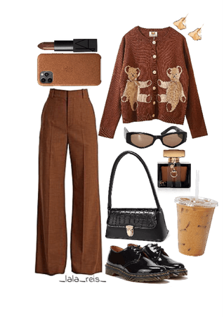Casual Chic Brown Outfit