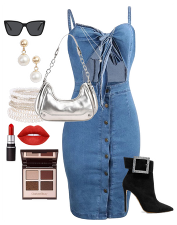 jean outfit example: