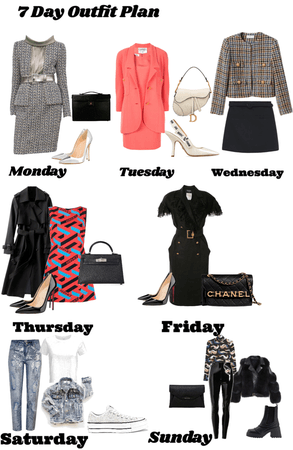 7 Day Outfit Plan