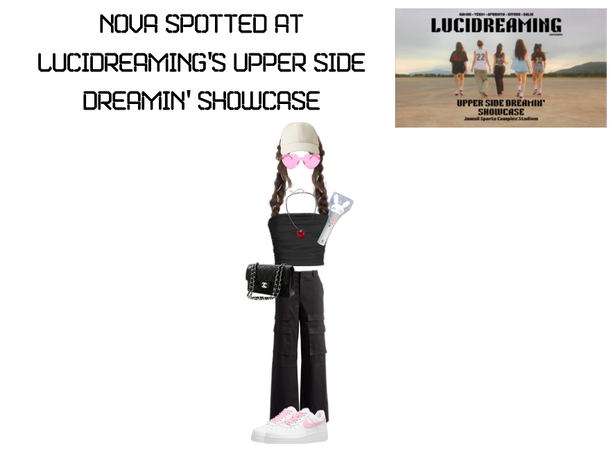 Nova spotted at @Lucidreaming_officially showcase