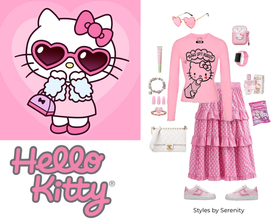 Sanrio Inspired Hello Kitty Style